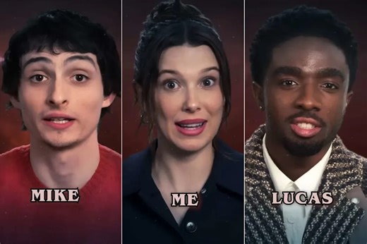 “Stranger Things” cast reunites for new recap rap on “Tonight Show”: 'One more year with better hair'