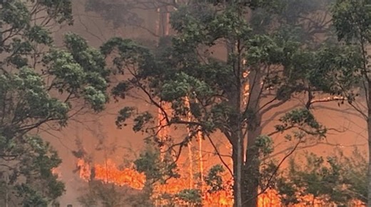 Crews continue battle across blazing fire grounds