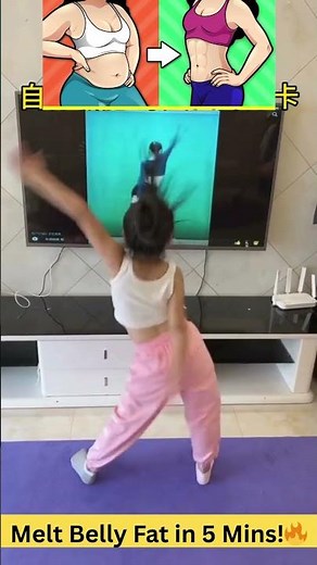 Standing Abs Workout No Equipment🔥