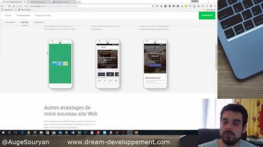 Tuto pour Créer un Site Internet Gratuitement Avec Google My Business
