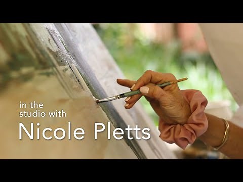 Studio visit with Artist Nicole Pletts