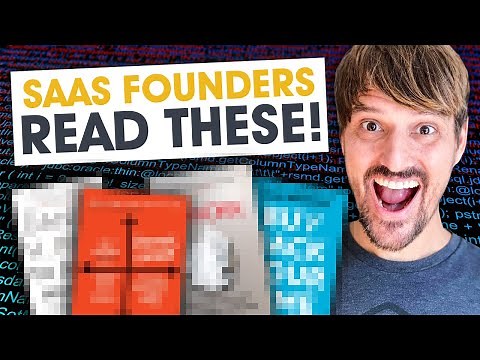 12 Books EVERY SaaS Founder Should Read This Year...