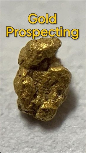 Gold prospecting (snuffer bottle)