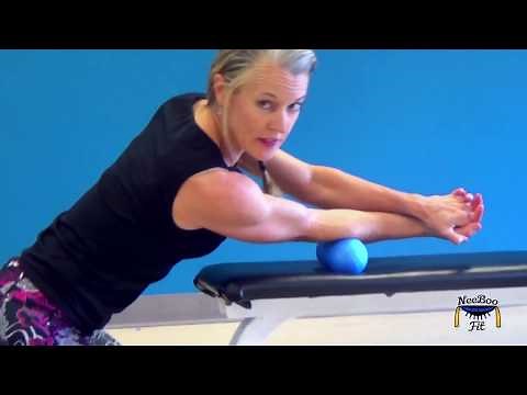 Forearm and Tendonitis Massage and Stretch with NeeBooFit Massage Balls