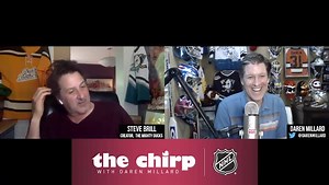 3.8K views · 28 reactions | Fulton Reed's slapshot or Russ Tyler's knucklepuck? Mighty Ducks creator Steve Brill answers the tough questions on the latest episode of The Chirp with Daren Millard. Listen ➡️ https://apple.co/3v649ph | NHL | Facebook