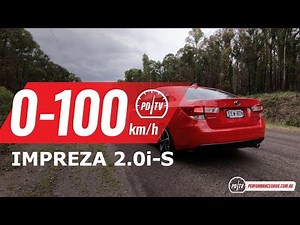 2020 Subaru Impreza 2.0i-S 0-100km/h & engine sound
