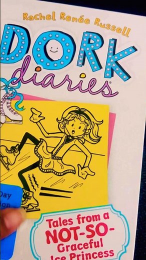 Dork Diaries - Tales from a Not-So-Graceful Ice Princess #shorts #kidsbooks #chapterbook