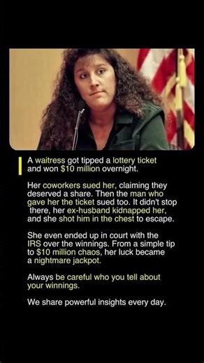 She Won $10M From a Tip… Then Her Life Turned Into a Nightmare