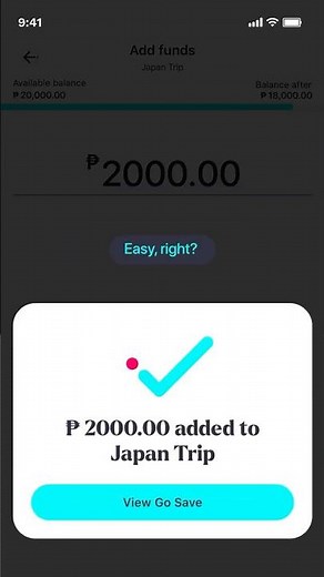 Add funds to your #GoTymeBank Go Save