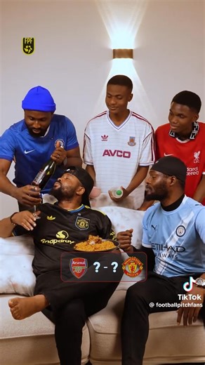 Writecaesar Suku T. Hodge Abdul Robinho Kiawu Jr. Aloysius G Kortu We've heard your desperate cries. Consider it done. Beating Arsenal is like taking candy from a baby...😎😎 | George Archie-Toe