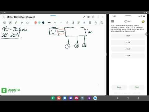 Motor Bank Overcurrent Protection | Red Seal Exam Prep (2024 CEC)