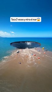 😱 . . . #sinkholes #ocean #surf #tsunami | Cristian