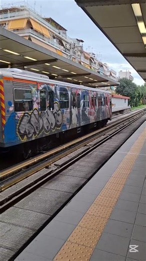 Train Departure from Petralona | Athens Line 1 Full Experience