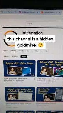 this channel is a hidden goldmine!