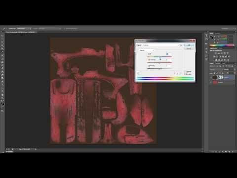 How to use ambient occlusion maps within texture maps in Photoshop