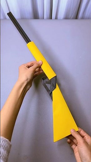 DIY Paper Gun Craft | Easy and Colorful Paper Shotgun Tutorial for Kids #PaperGun #DIYPaperGun