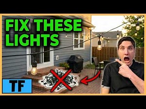 Hanging Patio Lights Wrong? Here's the Fix