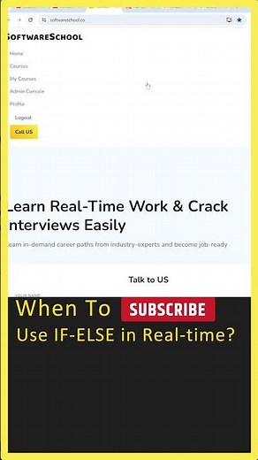 If-Else (When To Use In Real-Time) Coding For Beginners In Telugu, Python, Java, JavaScript #shorts
