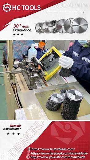 Hengchang TCT saw blade durability test | an essential tool for improving work efficiency! #tools