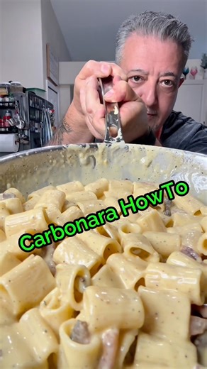 How To make a no-fail Carbonara. #carbonara #recipe #howto #cucinaitaliana #italianfood #cheflucacorleone | Luca Corleone-Fontanarosa