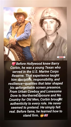 Barry Corbin: The Marine Who Became a Hollywood Western Legend 🤠🇺🇸 #shorts #viral #story