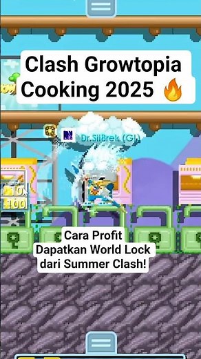 Growtopia Cooking Clash 2025 🔥 How to Profit & Get World Locks from Summer Clash!