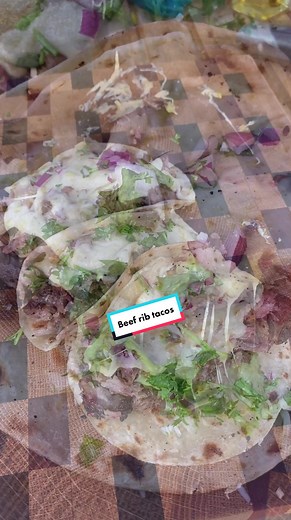 Delicious Beef Rib Tacos with Masterbuilt Gravity Wood Smoker