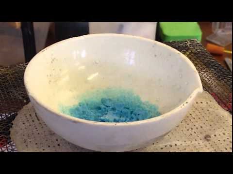 Hydrated to Anhydrous Copper Sulfate, a Reversible Reaction.