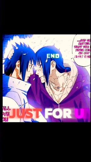 ITACHI UCHIHA #crows #genjutsu #endgamer