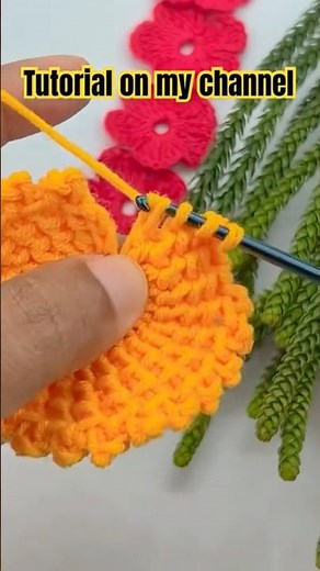 TUTORIAL HERE! 👆 How to Crochet a Crochet Coaster | Beginner-Friendly Tutorial for Quick Coasters