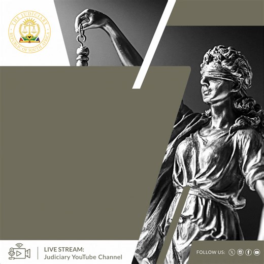 WATCH LIVE: Judicial Service Commission interviews to fill the position of the Deputy Judge President of the Land Court, from 09h00 today. #JSCinterviews #JudiciaryRSA #Judiciary | The South African Judiciary