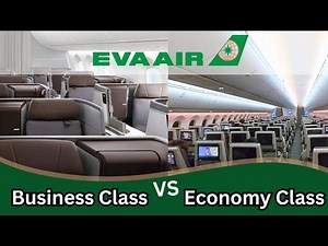 ✨ Business Class vs Economy on EVA Air | Worth the Upgrade? ✨