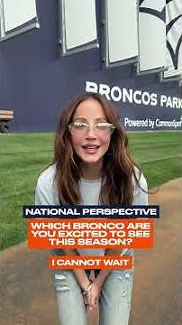 Through the national perspective 👀 #broncos #nfl #nflnetwork #kayadams