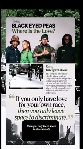 Black Eyed Peas - Where is the love?