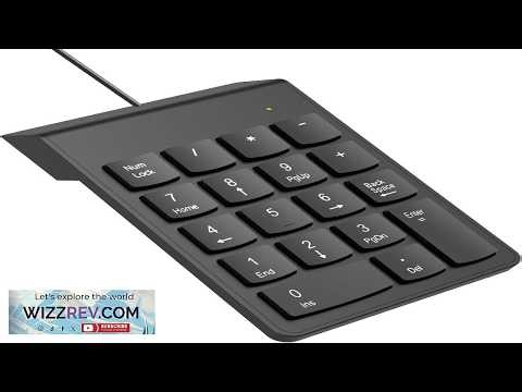 NOOX USB Numeric Keypad Numpad Portable Slim Mini 10 Key Number Pad