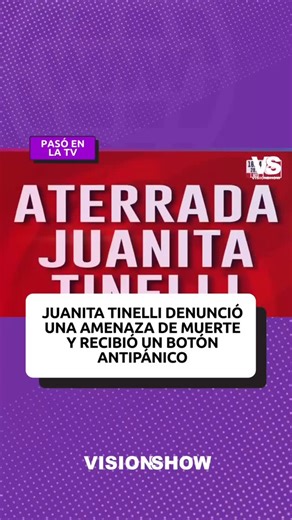 ❗️ La hija menor de Marcelo Tinelli y Paula Robles, Juanita Tinelli, de 22 años, se presentó ante la Justicia luego de recibir una amenaza de muerte que generó preocupación en su entorno familiar. La denuncia fue radicada el 30 de octubre en Buenos Aires y derivó en una rápida actuación de la fiscalía, que dispuso medidas de protección inmediatas para resguardar su seguridad. Entre ellas, se incluyó la entrega de un botón antipánico, herramienta que permite dar aviso directo a las fuerzas polici