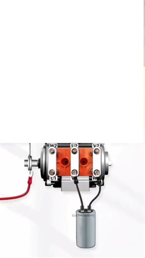 380V Motor Convert 220V 😱 Easy Trick 😱 #moto #motor #motorsport #trending #shorts #viral_short #sub