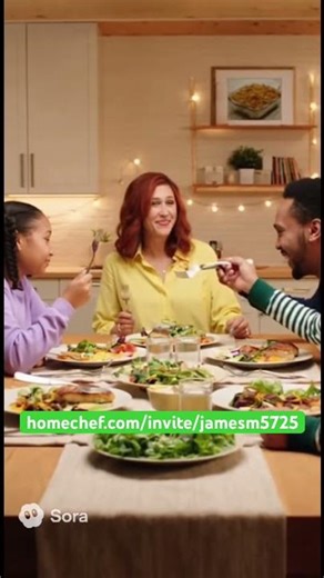 Check out this fun AI ad I made for my favorite meal service Home Chef! #homechef #mealkit