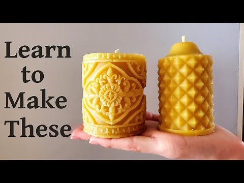 How to Make Pillar Candles at Home =)