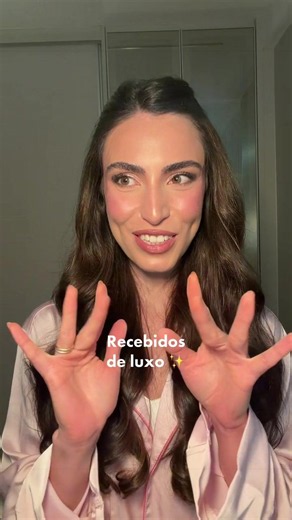 Recebidos de luxo Carolina Herrera — unboxing e reação