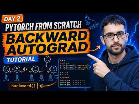 Day 2 - Backward Autograd - PyTorch From Scratch Course