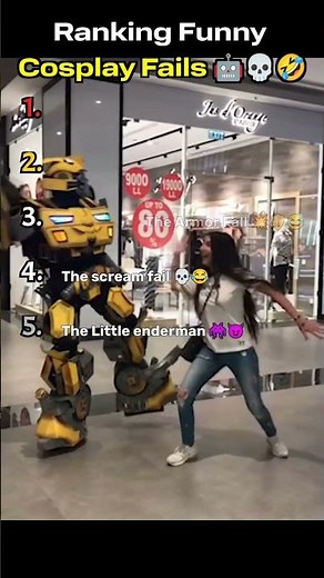 Ranking Funny Cosplay Fails 🤖💀🤣