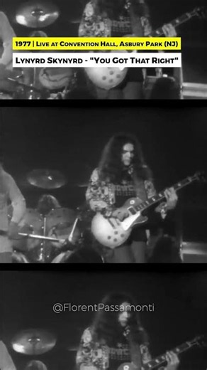 Gary Rossington's guitar solos on "You Got That Right" (1977)