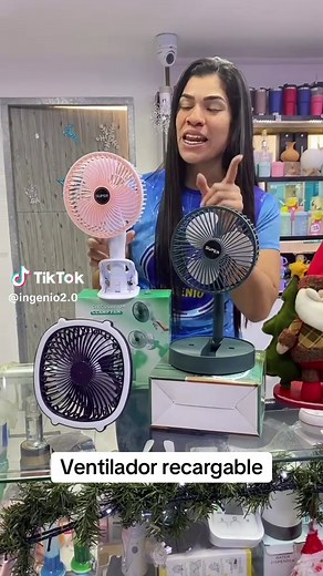 Modelos de Ventiladores Recargables para Uso Práctico