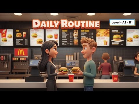 Daily Routine in English: Beginner Listening Practice (A1–A2)