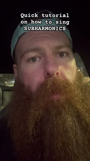 Subharmonics tutorial - how to sing Subharmonics. How to sing deep. How to sing bass