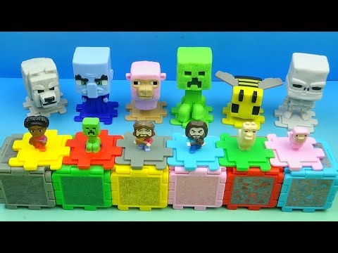 2025 A MINECRAFT MOVIE set of 12 McDONALD'S HAPPY MEAL MOVIE COLLECTIBLES VIDEO REVIEW