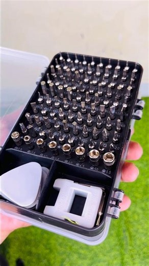 Set Obeng mini 122 pcs isku tools #obengmini #setobengmini #alatservis