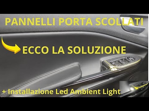 Rivestimento PANNELLI PORTA Alfa Romeo GIULIETTA | Ambient Light