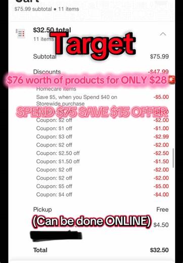 Save Big at Target: Spend $75 and Get $15 Off!